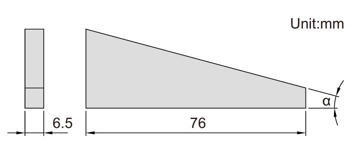 Набор угловых пластин INSIZE 4003